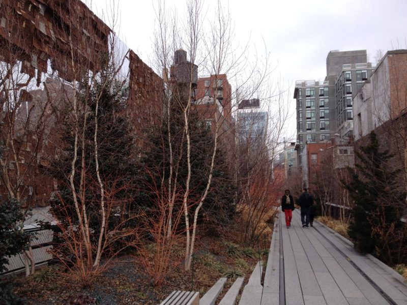 The High Line Park new york